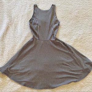 Hollister Striped Skater Dress